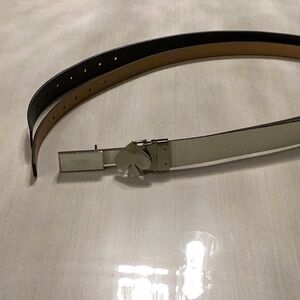 Two (2) Kate Spade Off White Belts Size Medium